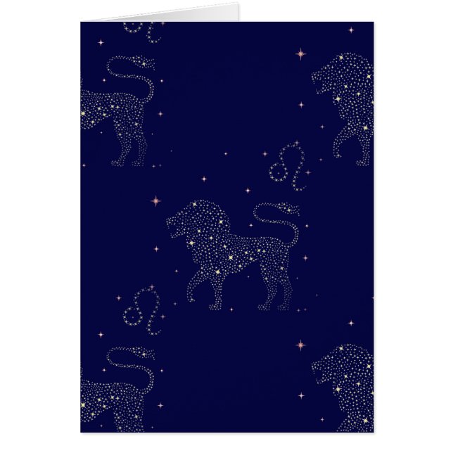 stjärnor hälsningskort (Framsidan)