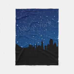 Stjärnor horisont, New York Fleecefilt