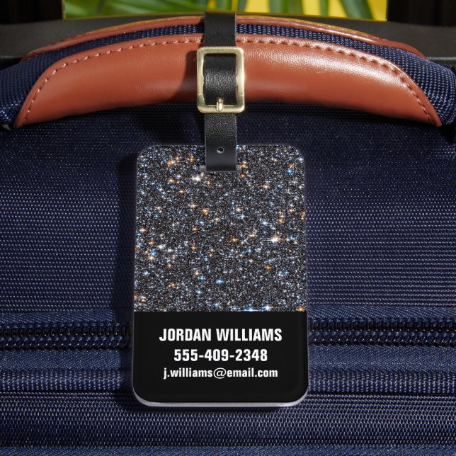 Stjärnor i den där galaktiska massan. bagagebricka (Framsida Insitu 2)