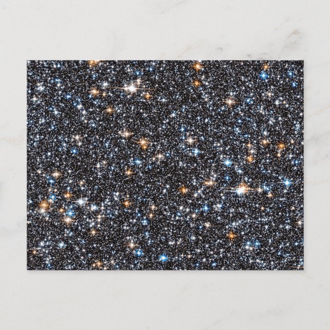 Stjärnor i den där galaktiska massan. vykort (Framsida)