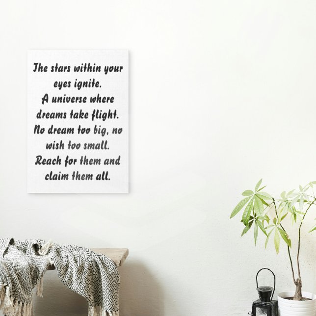 Stjärnor i din Ögon inspirationsinflytande Mini Di Poster (Skapare uppladdad)