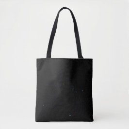 Stjärnor i Night Himmel Tote Bag Tygkasse