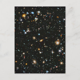 Stjärnor i rymden - Hubble Ultra Deep Fält Vykort
