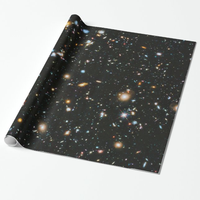 Stjärnor i rymden - Hubble Ultra Deep Field Presentpapper (Utrullad)