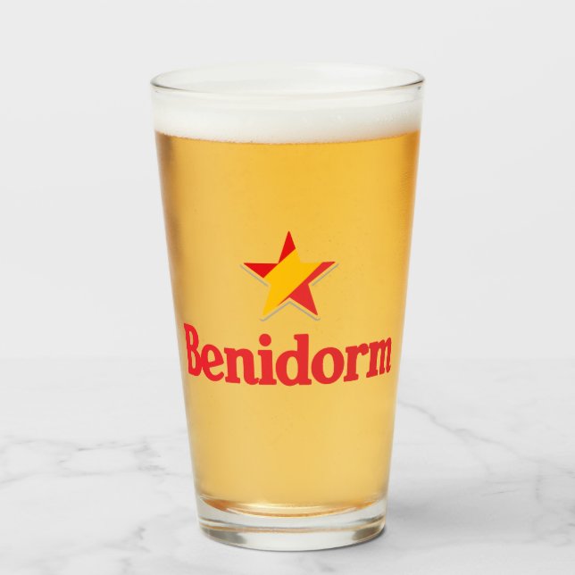 Stjärnor i Spanien – Benidorm Glaskopp (Framsida fylld)
