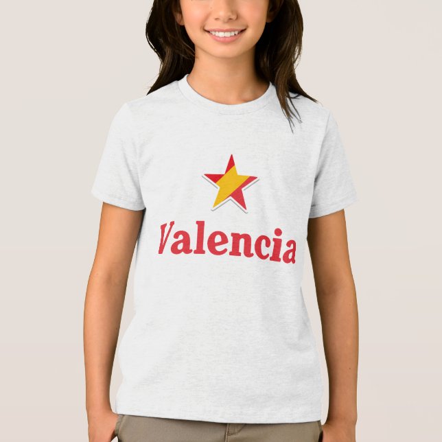 Stjärnor i Spanien – Valencia T Shirt (Framsida)