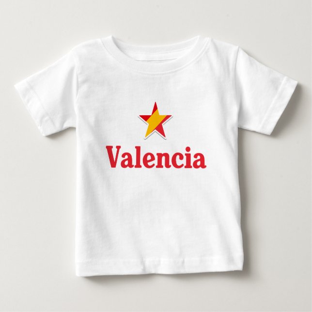 Stjärnor i Spanien – Valencia T Shirt (Framsida)
