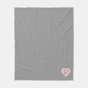 Stjärnor inom hörseln på Grått Fleece Blanket