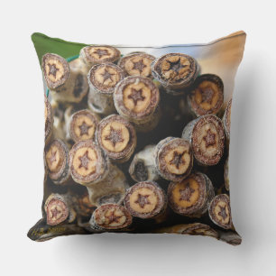 Stjärnor längs Rio Grande Cotton Wood Träd Kudde