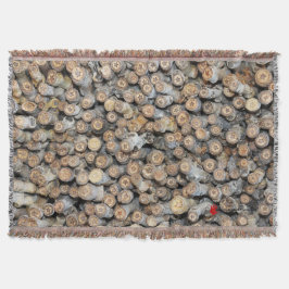 Stjärnor längs Rio Grande Cotton Wood Träd Talki Mysfilt