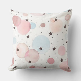 Stjärnor och cirklar kudde