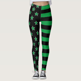 Stjärnor Och Ränder Leggings