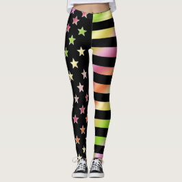 Stjärnor Och Ränder Leggings