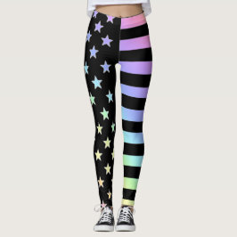 Stjärnor Och Ränder Leggings