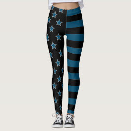 Stjärnor Och Ränder Leggings