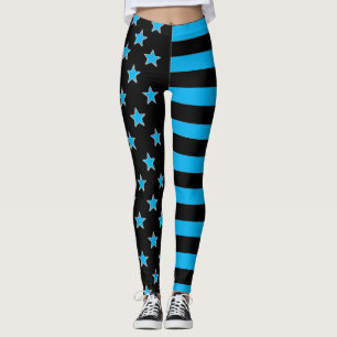 Stjärnor Och Randiga Leggings
