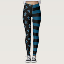 Stjärnor Och Randiga Leggings