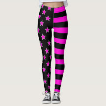 Stjärnor Och Randiga Leggings