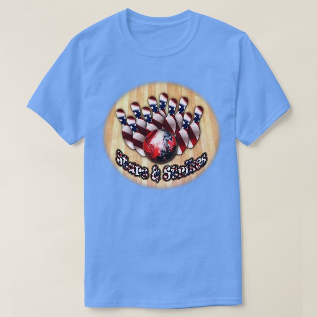 Stjärnor och Strejkor 2 1 T Shirt (Design framsida)