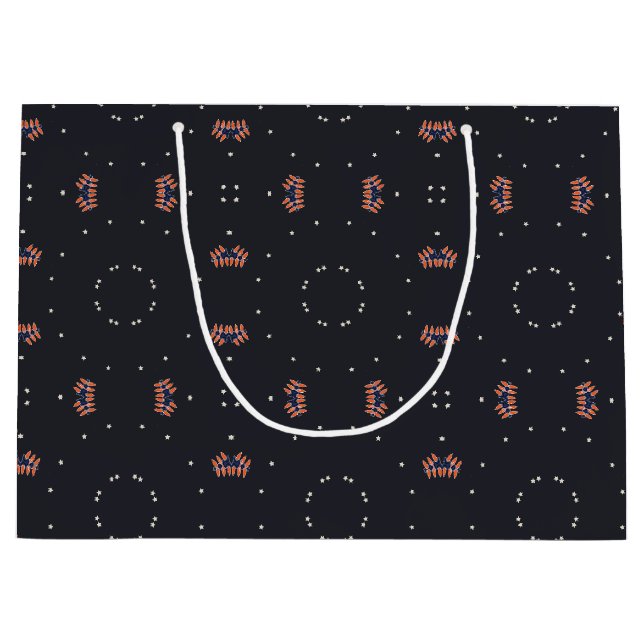 Stjärnor och unika utrymmen Mönster (Framsidan)