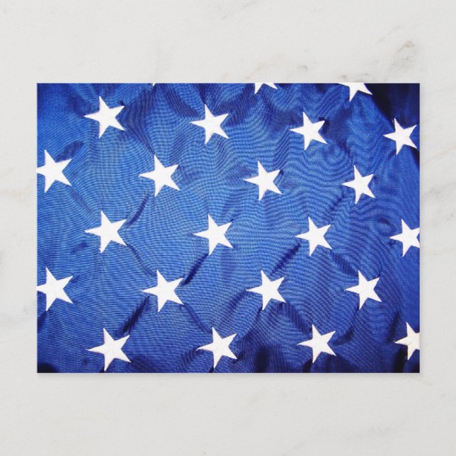 Stjärnor på Blue Vykort (Framsida)