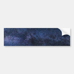 Stjärnor på Milky Way Bildekal