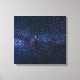 Stjärnor på Milky Way Canvastryck