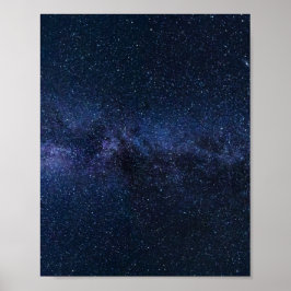 Stjärnor på Milky Way Poster