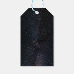 Stjärnor på Milky Way Presentetikett