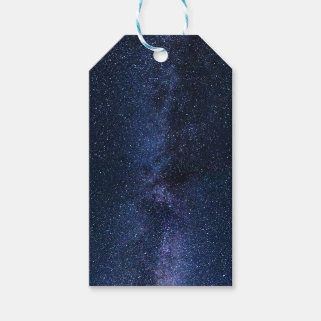 Stjärnor på Milky Way Presentetikett (Framsidan)