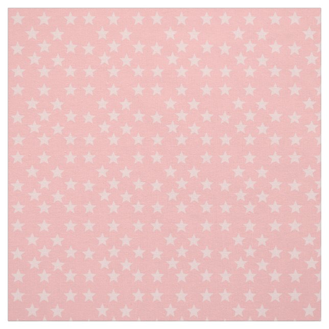 Stjärnor på Rosa Monogram eller Namn Anpassningsba Tyg (Provkarta)