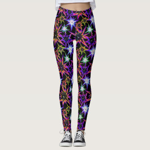 Stjärnor på svart. leggings