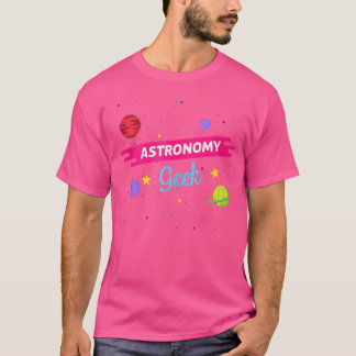 Stjärnor Planeter Galax Astronomi nörd T Shirt