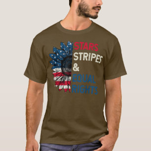Stjärnor Rand och jämlika Höger 4 juli Kvinnor T Shirt