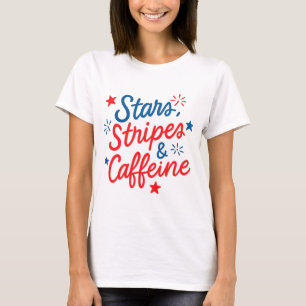 Stjärnor, Rand och koffein T Shirt