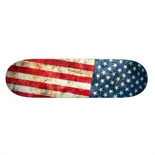 Stjärnor & randdäck old school skateboard bräda 18 cm