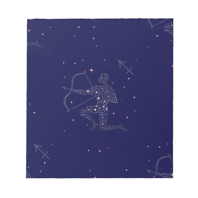 stjärnor sagittarius anteckningsblock (Framsida)