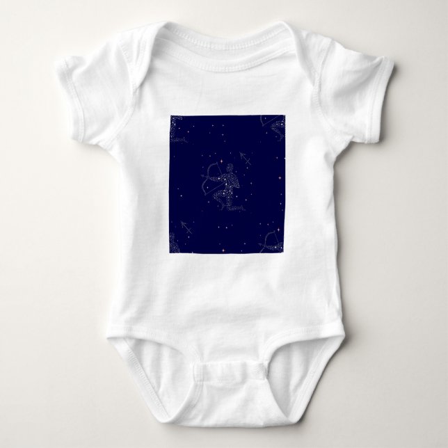 stjärnor sagittarius t-shirt (Framsida)