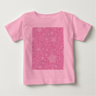 Stjärnor, stjärnor, stjärnor - Rosa T Shirt