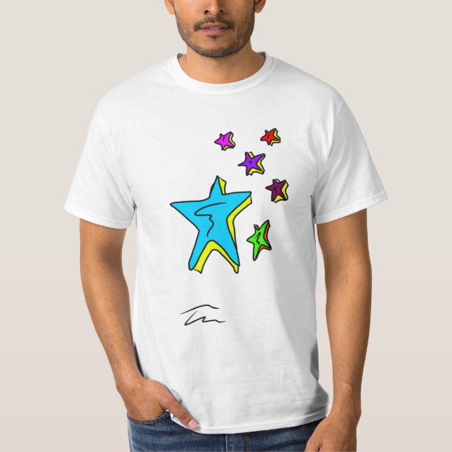stjärnor t shirt (Framsida)