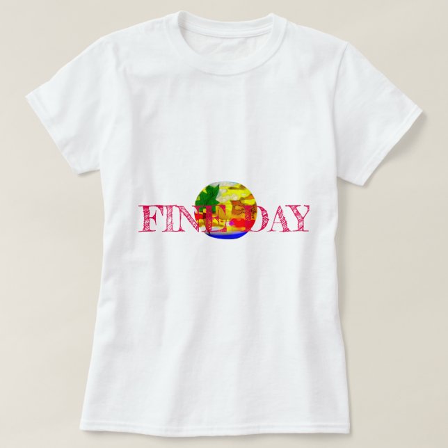 stjärnor träd_BRA DAY T Shirt (Design framsida)