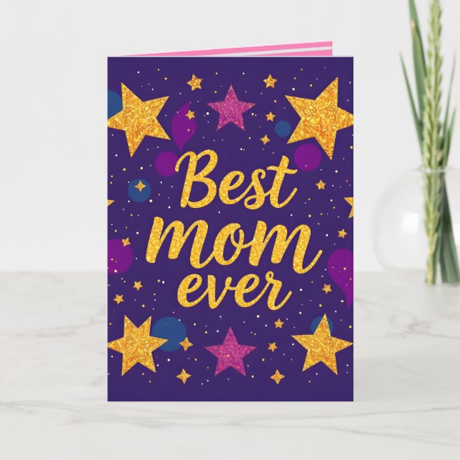 Stjärnor Trendig Lyxig Presentkollektion Kort (Framsida)