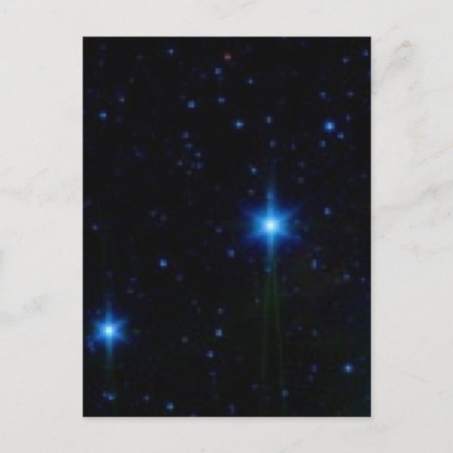 stjärnor vykort (Framsida)