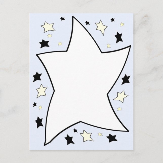 stjärnorlilak vykort (Framsida)