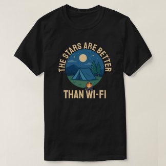 Stjärnorna är bättre än Wi-Fi T Shirt