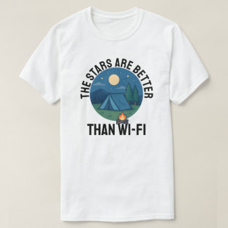 Stjärnorna är bättre än Wi-Fi T Shirt