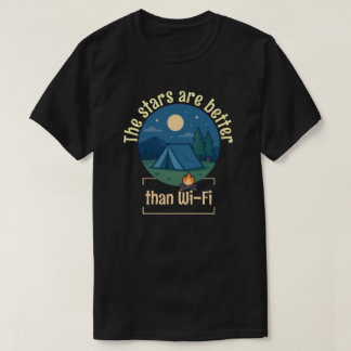 Stjärnorna är bättre än Wi-Fi T Shirt