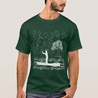 Stjärnorna och måne ... t shirt