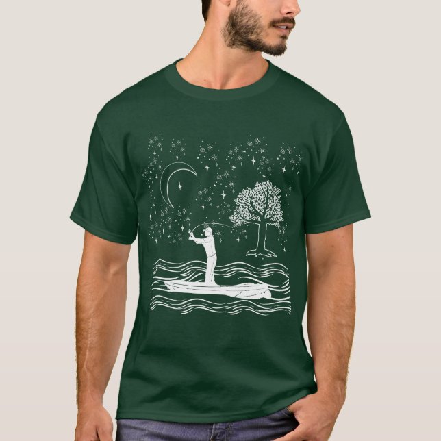 Stjärnorna och måne ... t shirt (Framsida)