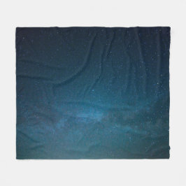 Stjärnorna på natten fleecefilt